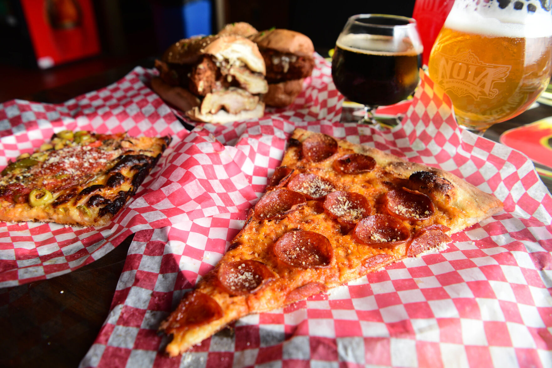 Nola Pizza at Nola Brewing